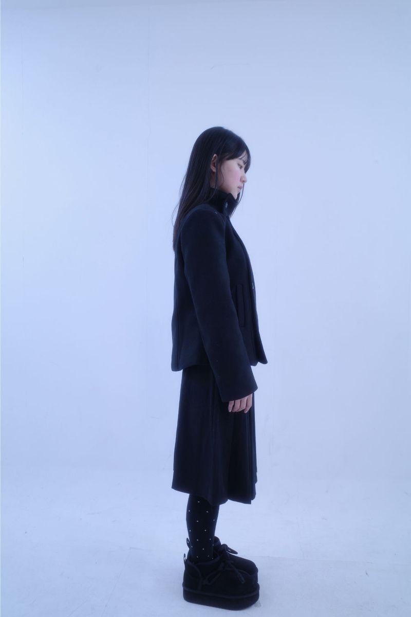 Coa high neck coat