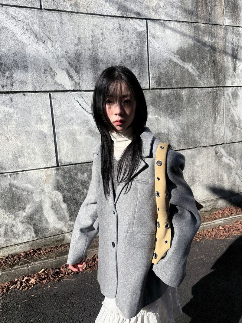  RELAXED WOOL JACKET