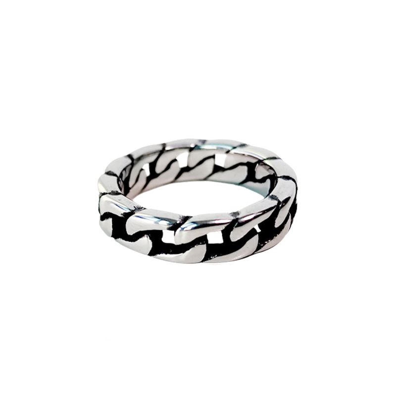 STEEL EDITION（スティールエディション）の「シルバーマットチェーンリング（アクセサリー）」