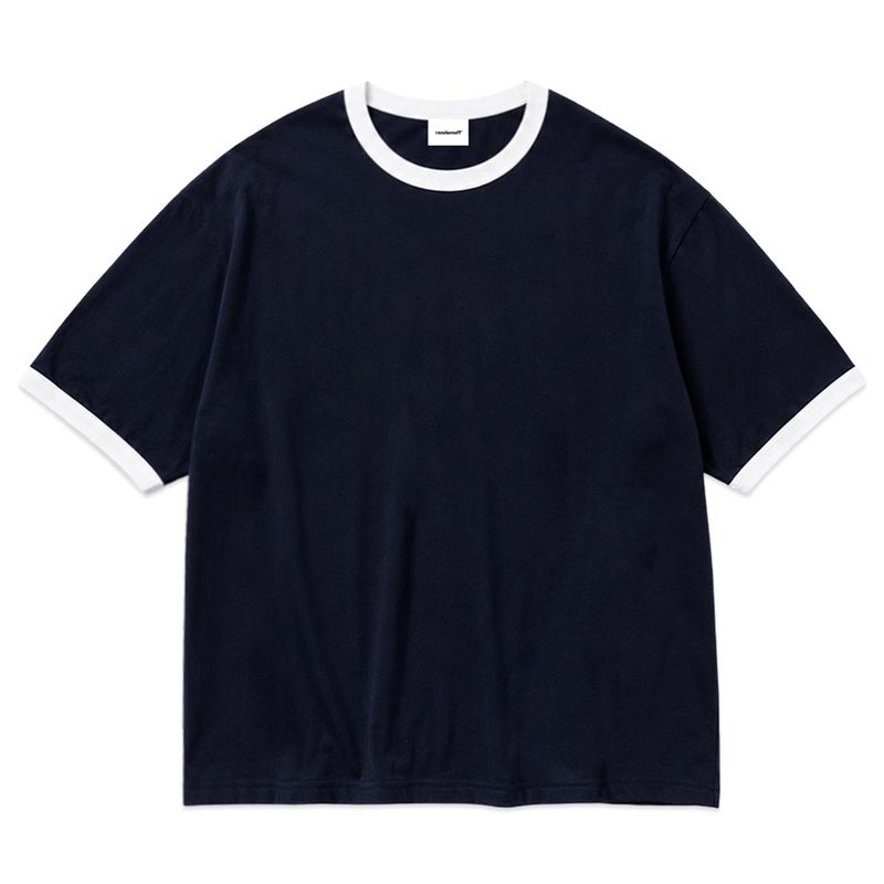 RANDOMOFF（ランダムオフ）の「[Unisex] BASIC LINE RINGER T-SHIRT [NAVY]（Tops）」