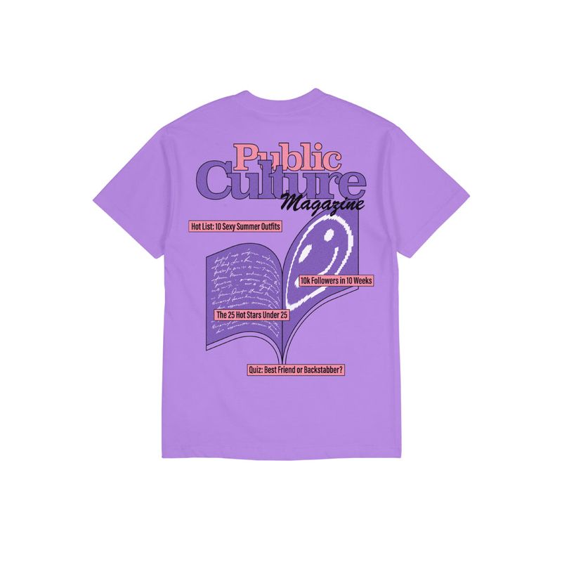 PC Mag Tee - Purple