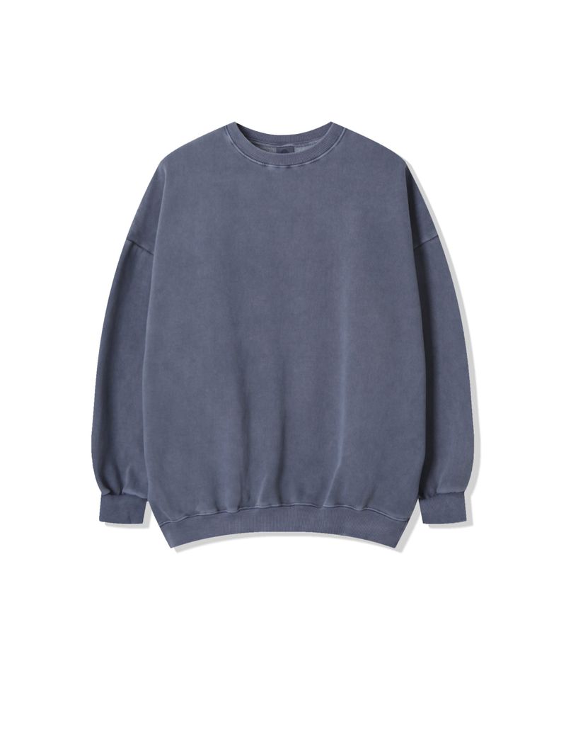 Over Pigment Round Sweatshirt (No.798)