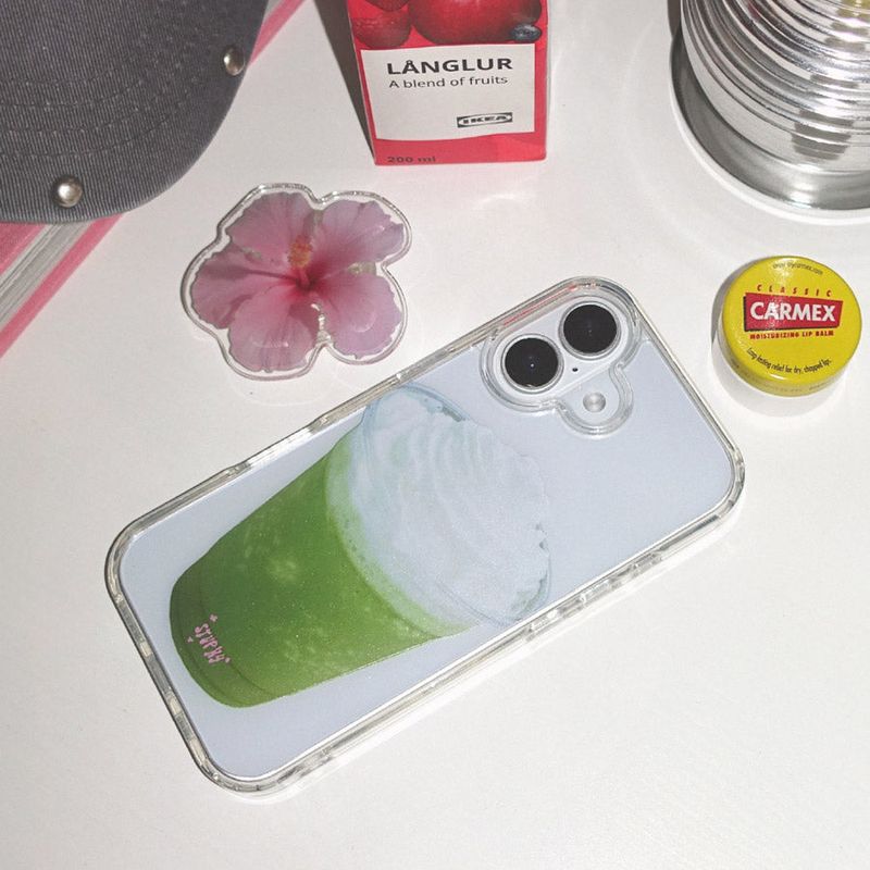 Matcha Frappuccino Case (clear)