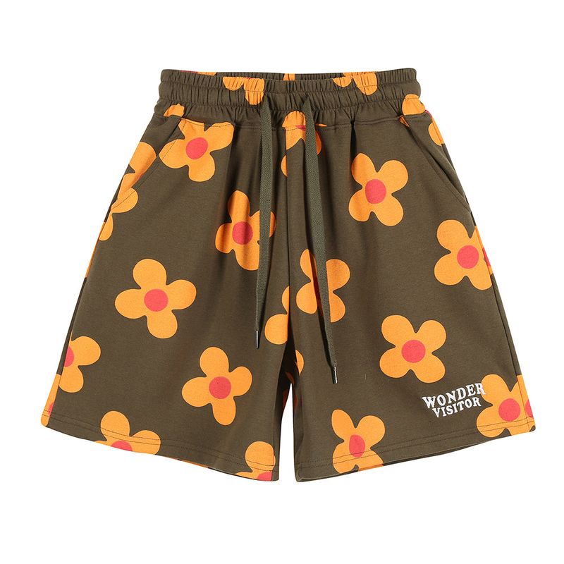 wonder visitor(ワンダービジター)の「Flower pattern Training pants(Pants)」