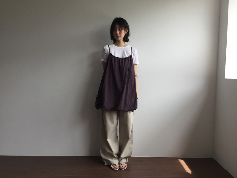 テッド ピンタック タブ パンツ (3color)
