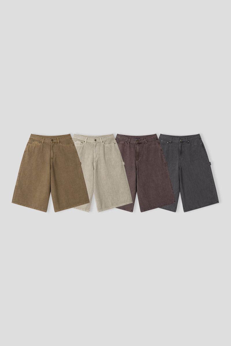 Land Work Bermuda Denim (4color)