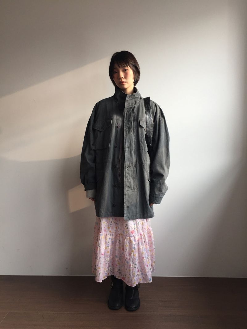 DUGGY（ダギー）の「Lette Grunge Half-Neck Nightgown (1color)（Jackets/Outerwear）」