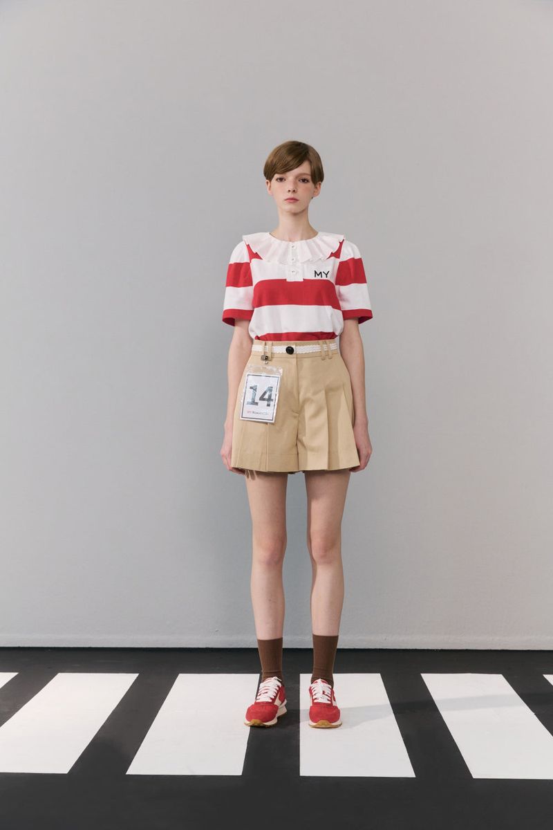 ROMANCHIC(ロマンシック)の「Tucks shorts(Pants)」
