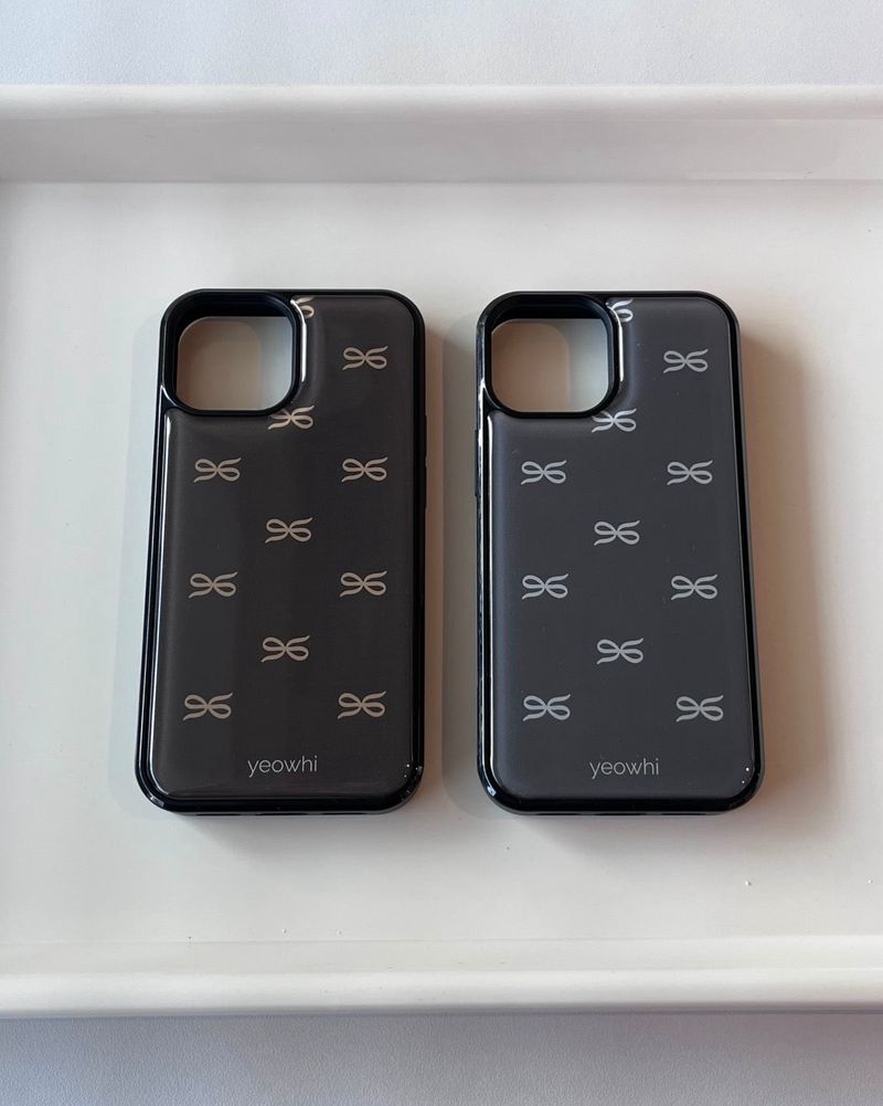 [MADE] mini logo epoxy bumper case_grey