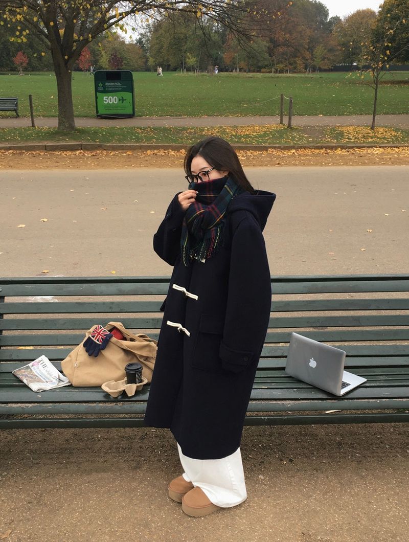 [BELLIDE MADE] Wendy's Duffle Long Coat with Toft