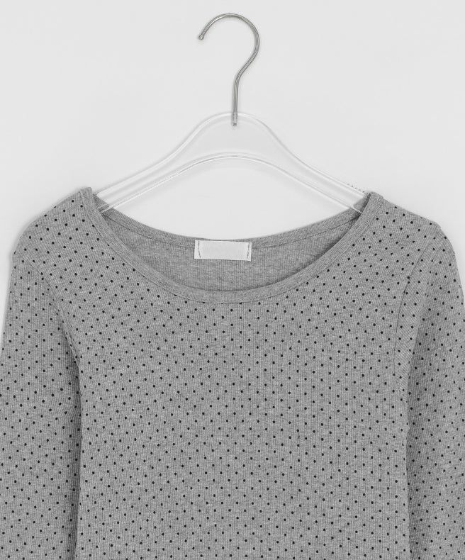Chiro Layered Dot Long Sleeve Tee