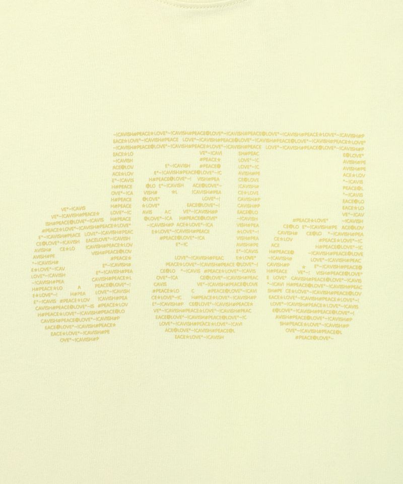 STAR NOTE SS TEE YELLOW(CV2GMUT503A)