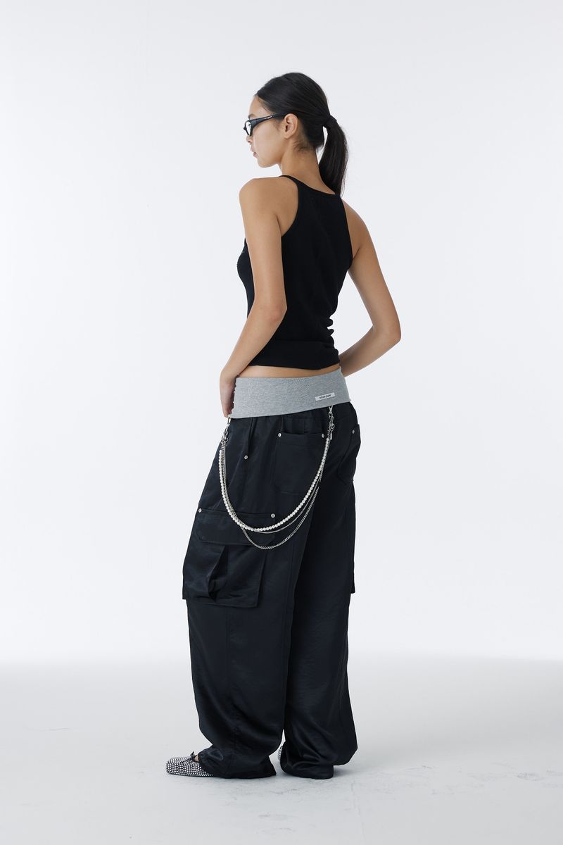 CORSET SHORT LEGGINGS (GRAY)