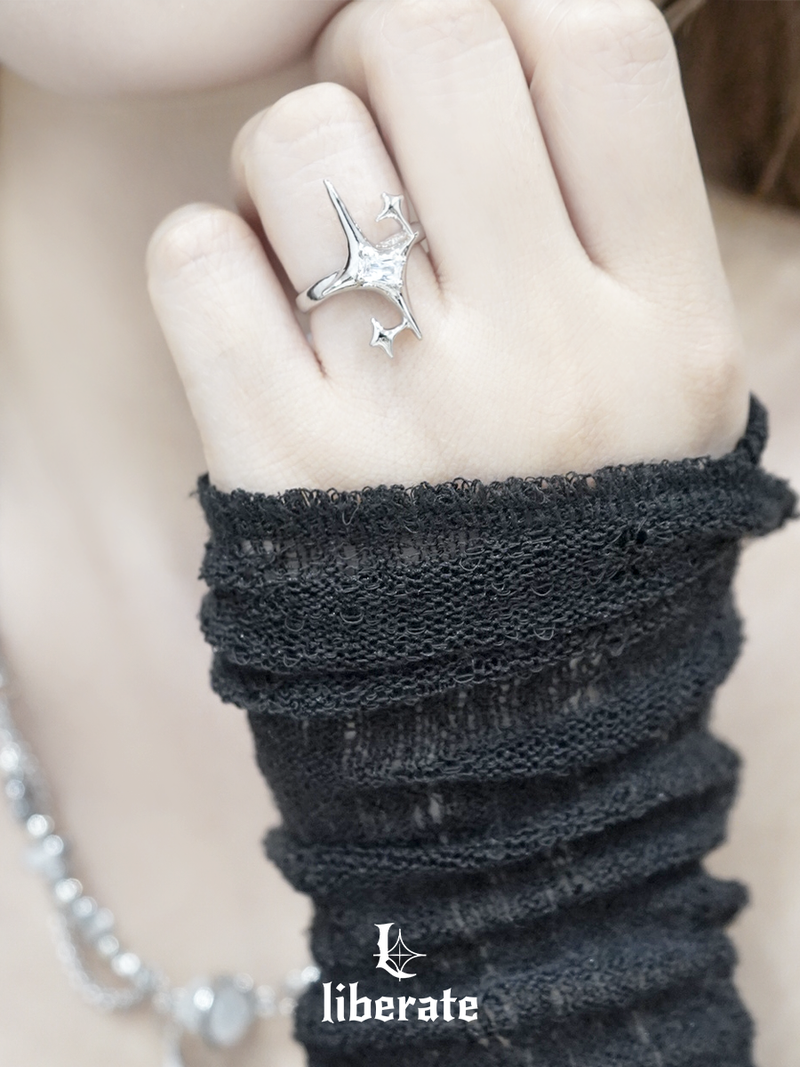 Flash Cubic Ring