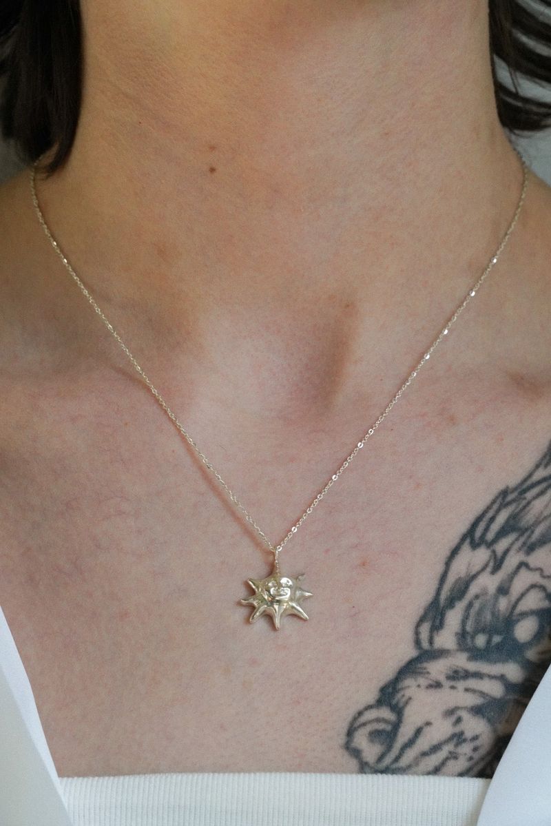 Baby Apollo Necklace - Silver