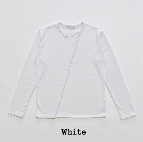 Root Diagonal Button Muscle Fit Cardigan