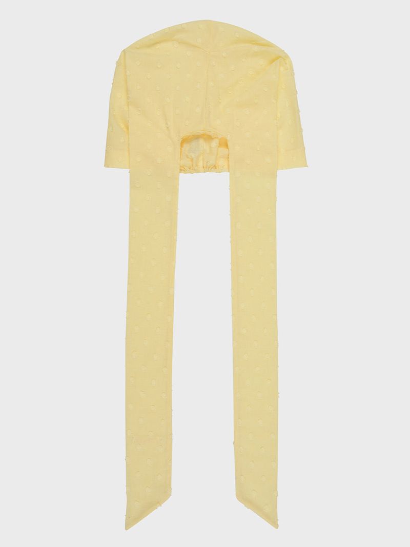 LONG TIE BANDANA (YELLOW)