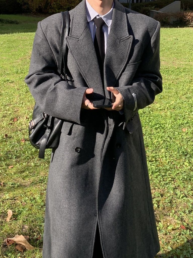 Mensfloor（メンズフロア）の「Velo shelter robe long wool coat（Jackets/Outerwear）」