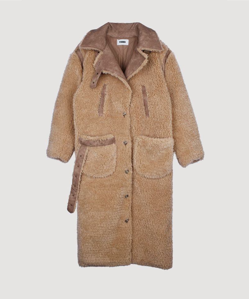 TEDDY BEAR LONG COAT