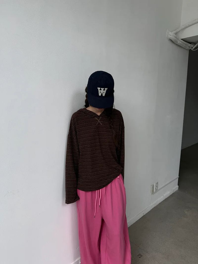 tension stripe hood T