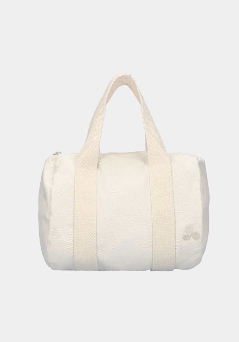 Cotton Duffel Bag S Ivory