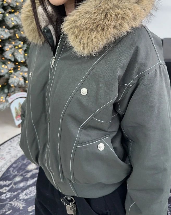 Felice Raccoon Fur Jumper