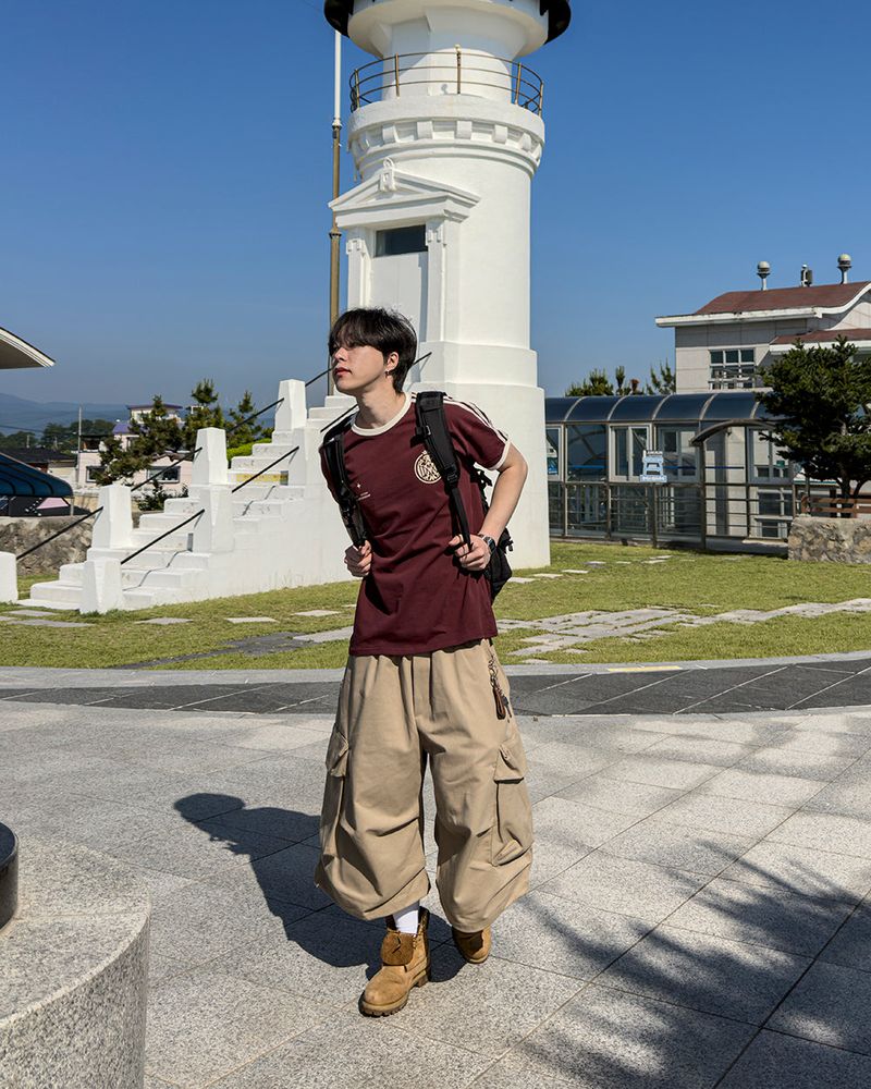 Jorbic 3D Cargo Bermuda Pants