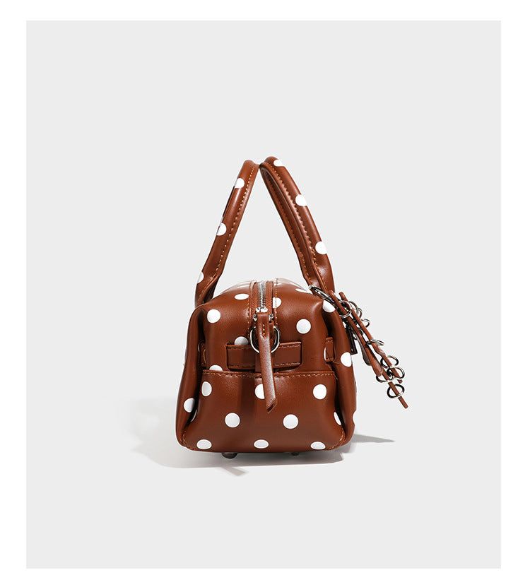 Star Keyring Polka Dot Pillow Handbag