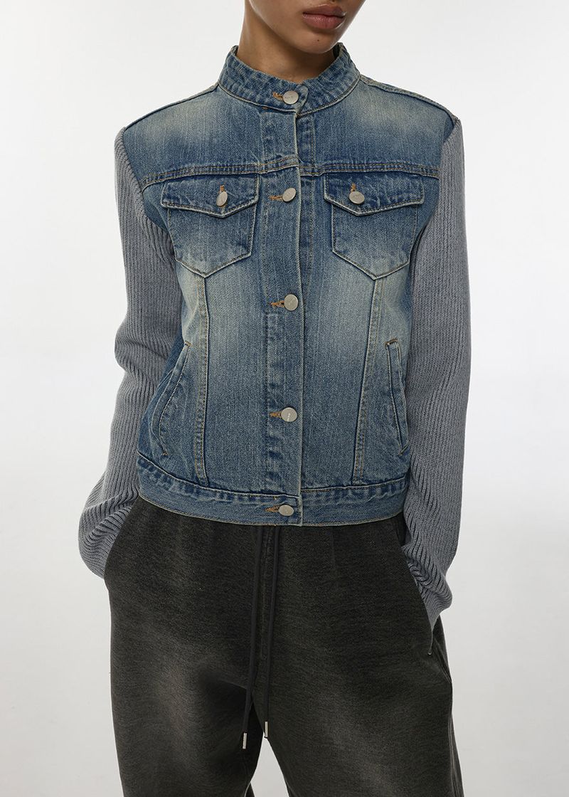 [MADE] Tenardyl Knit Denim Jacket