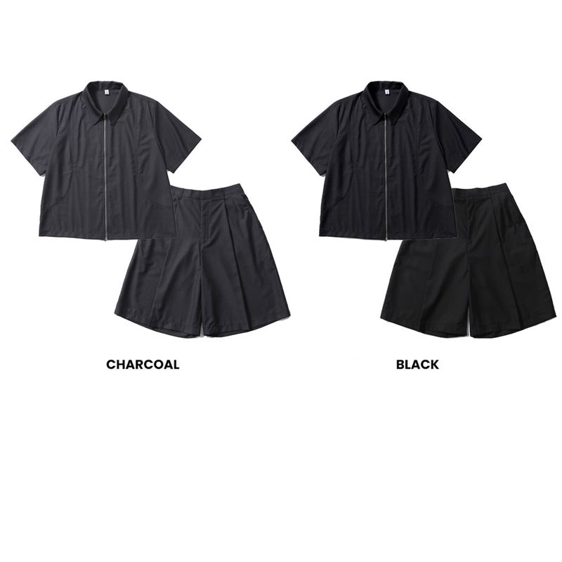 Bout Pintuck Bermuda Shorts (2color)