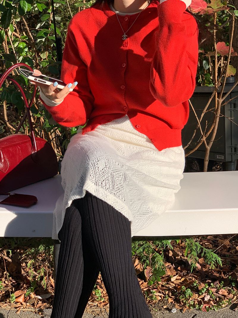 [MADE] Stones round cardigan