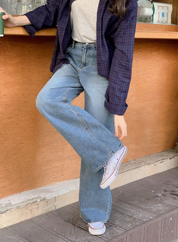 SHOPPERLAND(ショッパーランド)の「Daily Washing Cotton100 Wide Denim Pants(Pants)」