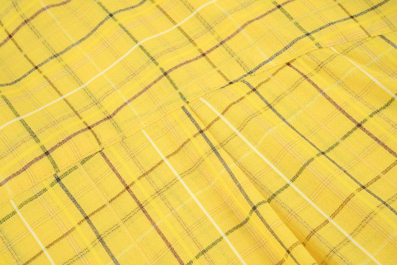 YELLOW FRINGED SHIRT