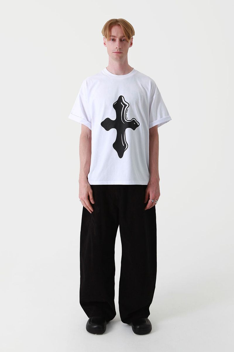SHADE CROSS TSHIRT-WHITE