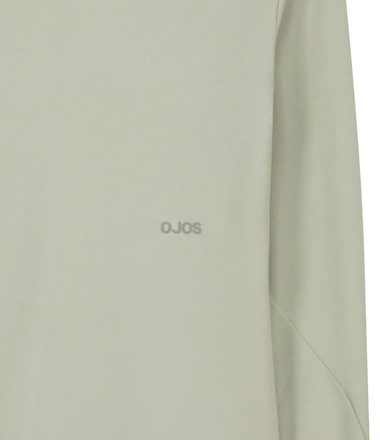 Mock Neck Tee / Mint Grey