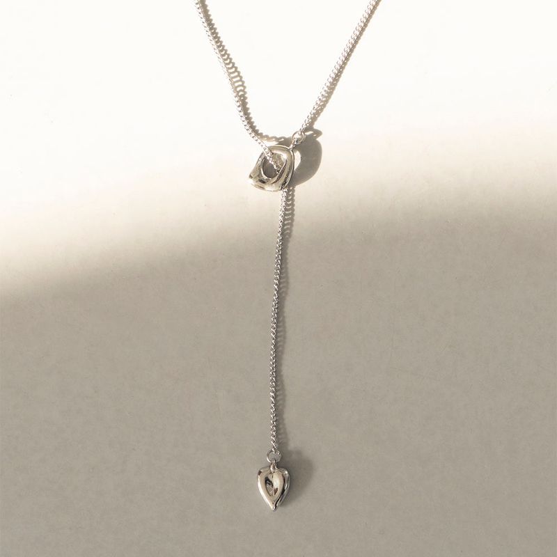 HEART DROP NECKLACE