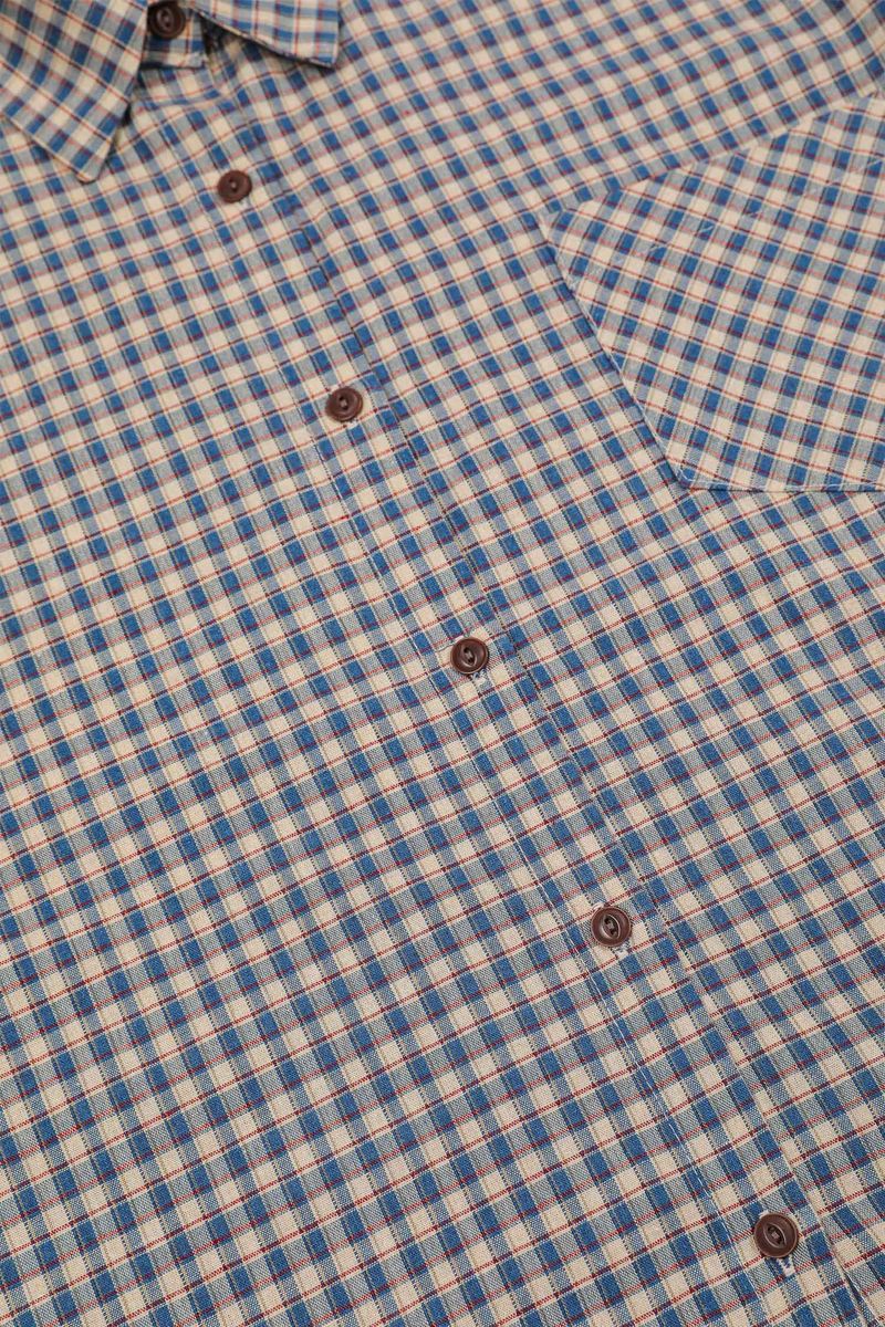 Vienna Checkered Shirt [Blue]