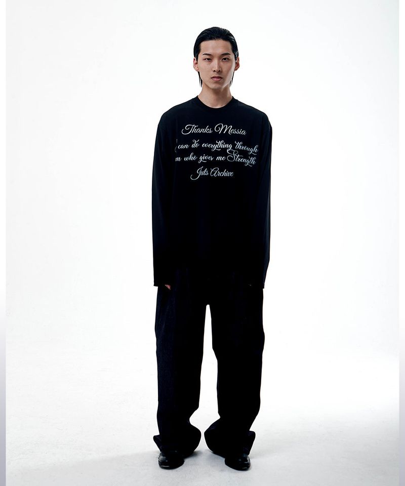 PHILIPPIANS LONG SLEEVE-BLACK