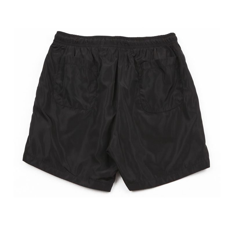 BLACK LOGO HALF PANTS