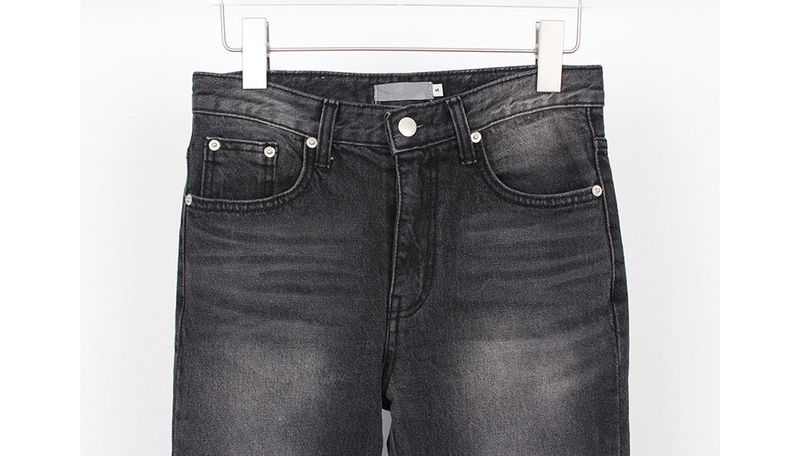 BLACK CAT BOOTS CUT DENIM