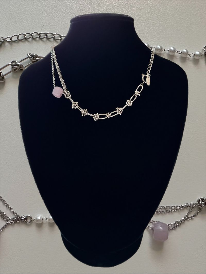 chain layered necklace