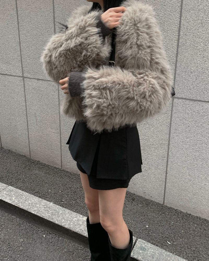 Pleated pants skirt