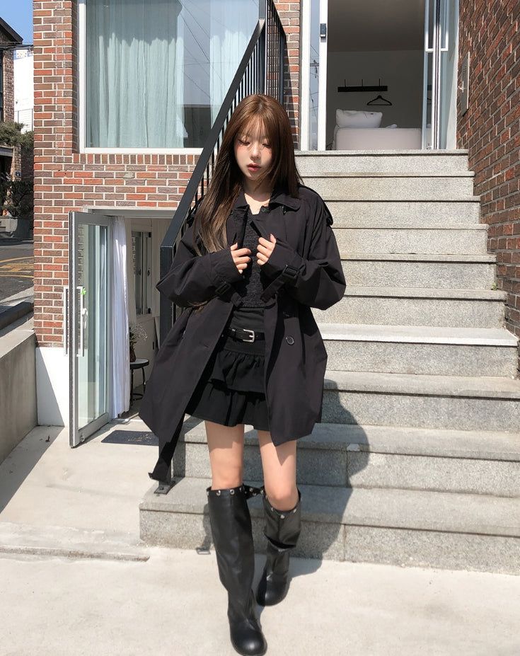 Mir Epaulet Half Trench Jacket