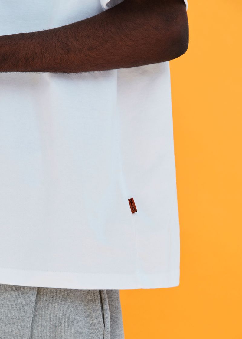 LOGO LEAF T SHIRT / WHITE