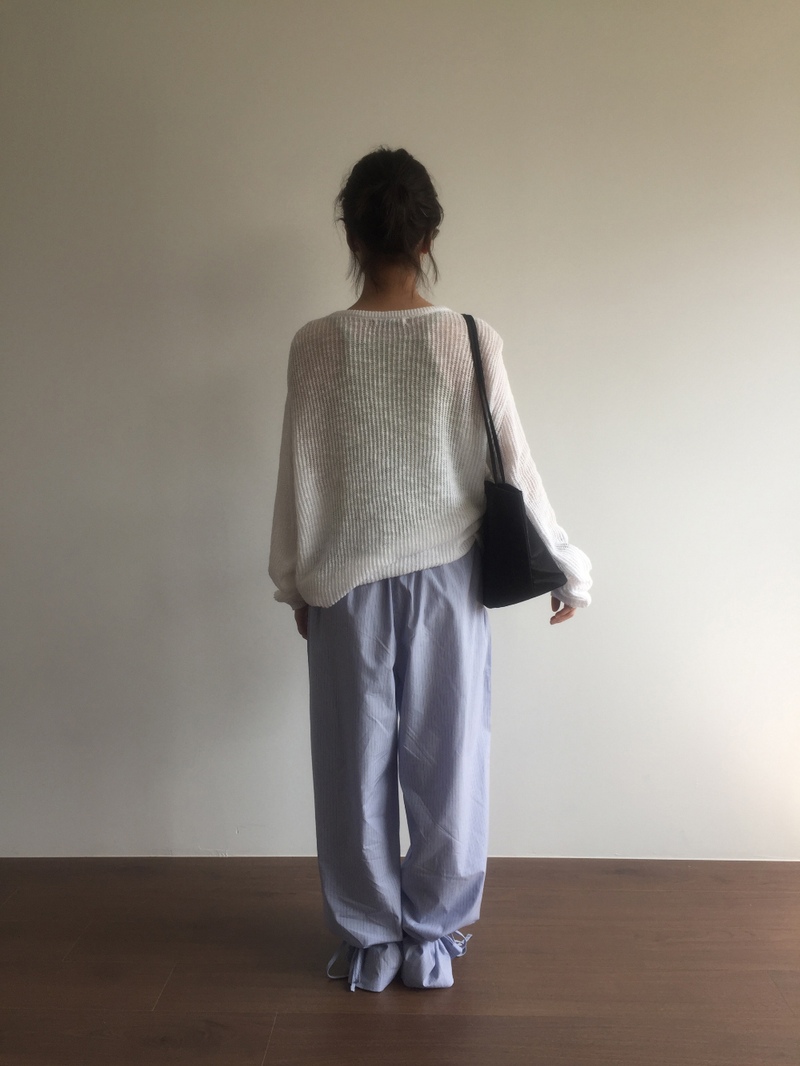 YWD PINCA STRIPED PANTS (2color)