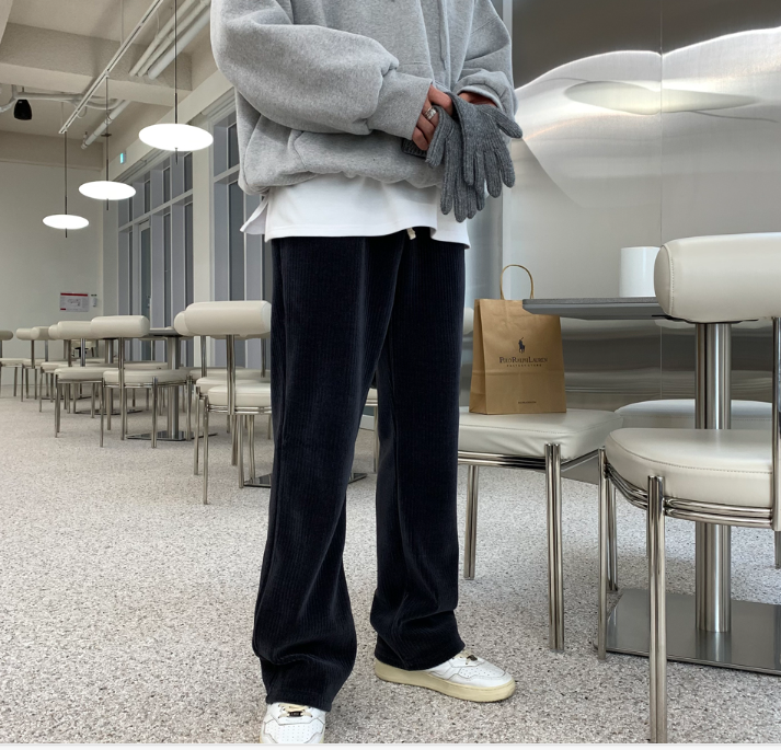 LOOKPLE（ルックプル）の「ワイビルドヘビーゴールデンラップワイドバンディングパンツ（パンツ）」