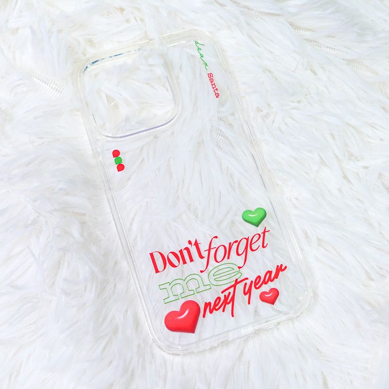 【MADE】dear.Santa Jelly hard Phone case 