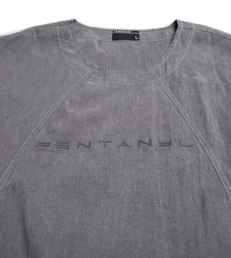 TMPRARY CUPRO BAT GREY TSHIRT
