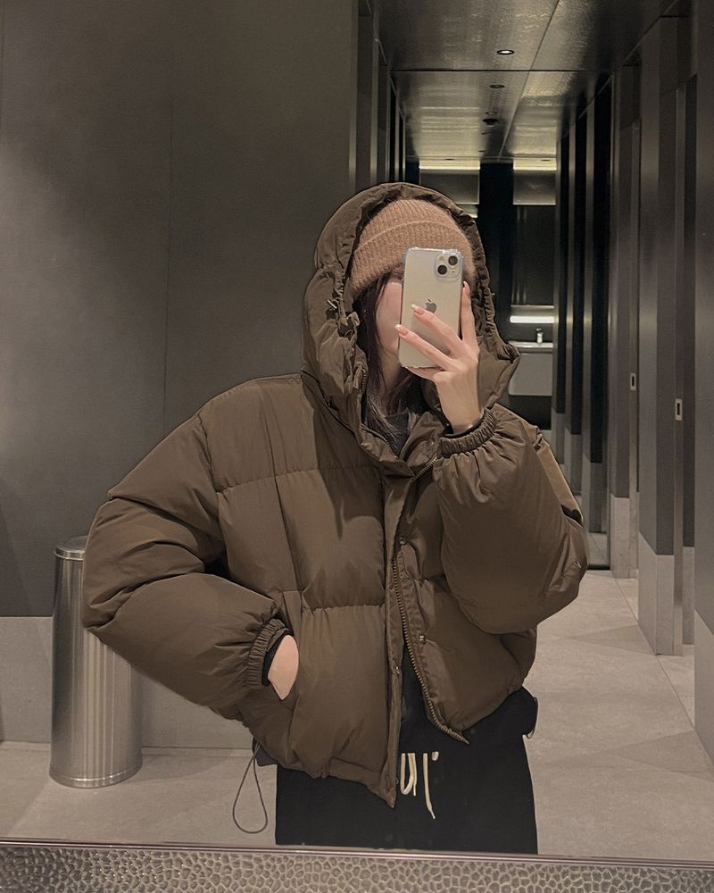 MAYBINS（メイビンス）の「Hoodie Crop Padded（Jackets/Outerwear）」