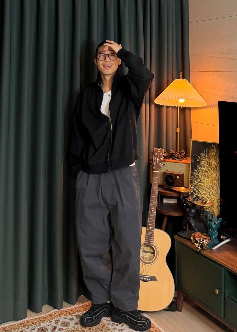 [ virstyle original ] INKKI High-density D-ring nylon pants 3COLOR